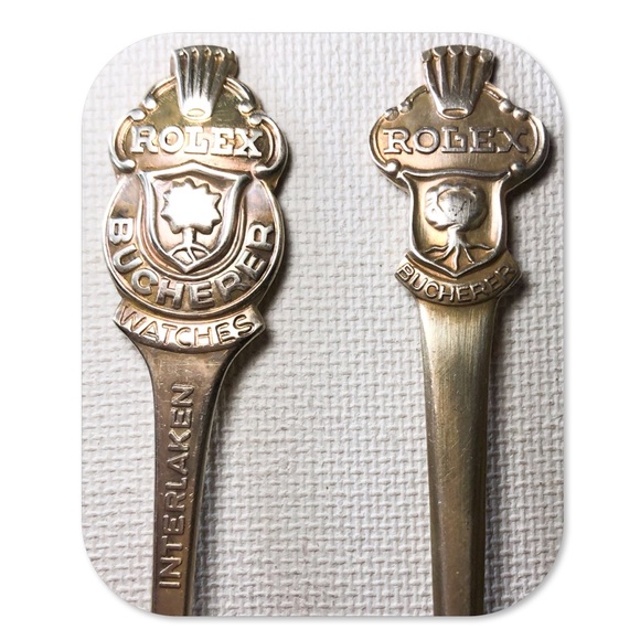 Rolex Bucherer Of Switzerland Vintage Spoons - Picture 2 of 5